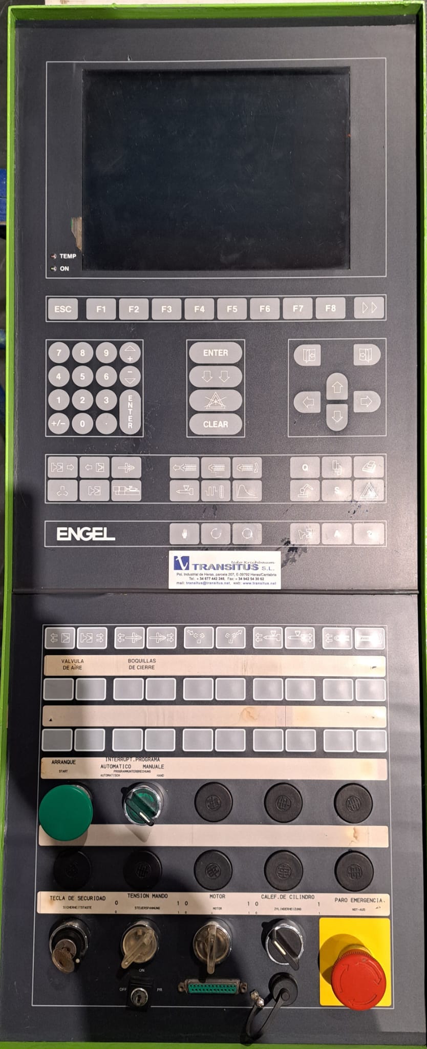 cc100 control panel